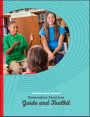 A screenshot of the front page of a restorative practices guide and toolkits.